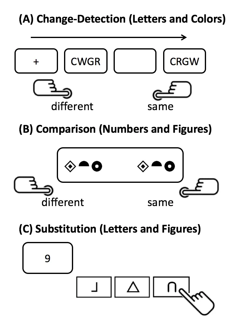 Illustration for: Binding Costs in Processing Efficiency as Determinants of Cognitive Ability